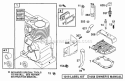 Cylinder Head Diagram and Parts List for 090112-0005-01  Briggs and Stratton Engine